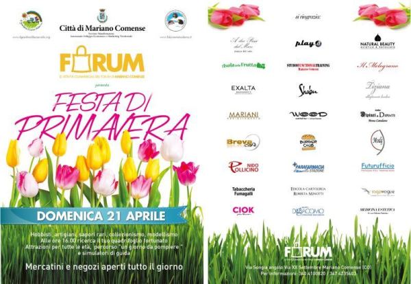 Locandina Mercatino Forum Mariano 2013_04_21