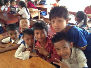 Children in the center -s