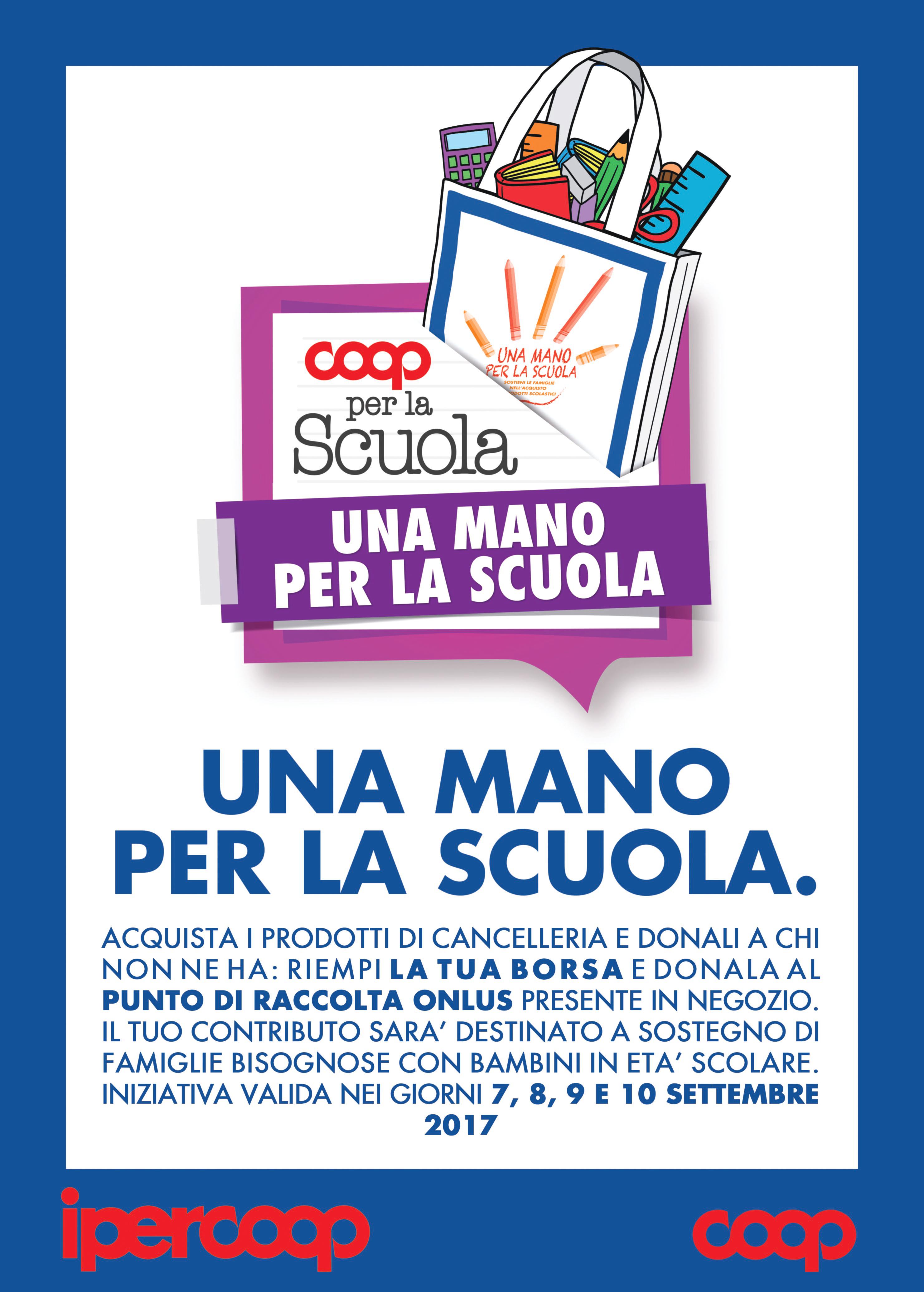 2017 - manifesto una mano per la scuola