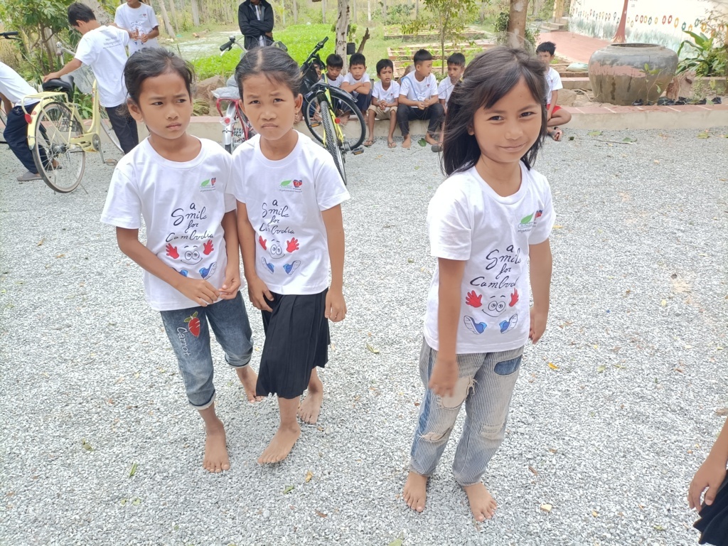 Bambini durante le attività quotidiane